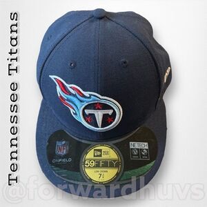 Tennessee Titans NFL 59Fifty Low Crown Hat Size 7 3/4